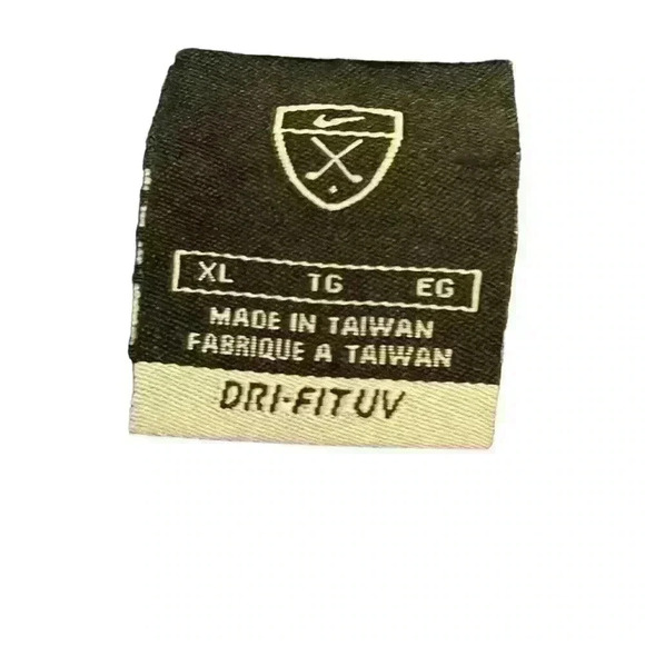 Nike Dri Fit UV golf shirt blue size XL - Picture 2 of 5